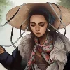 The Girl With The Lamb Earring